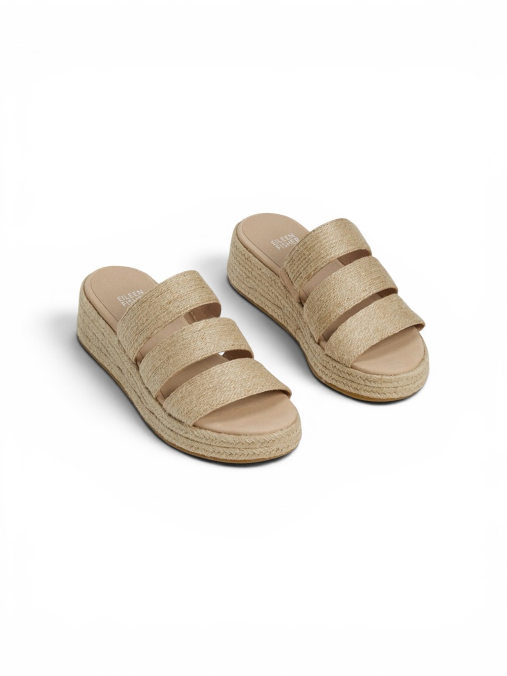 NEW Eileen Fisher Mayla Jute Espadrille Sandal Sz 8